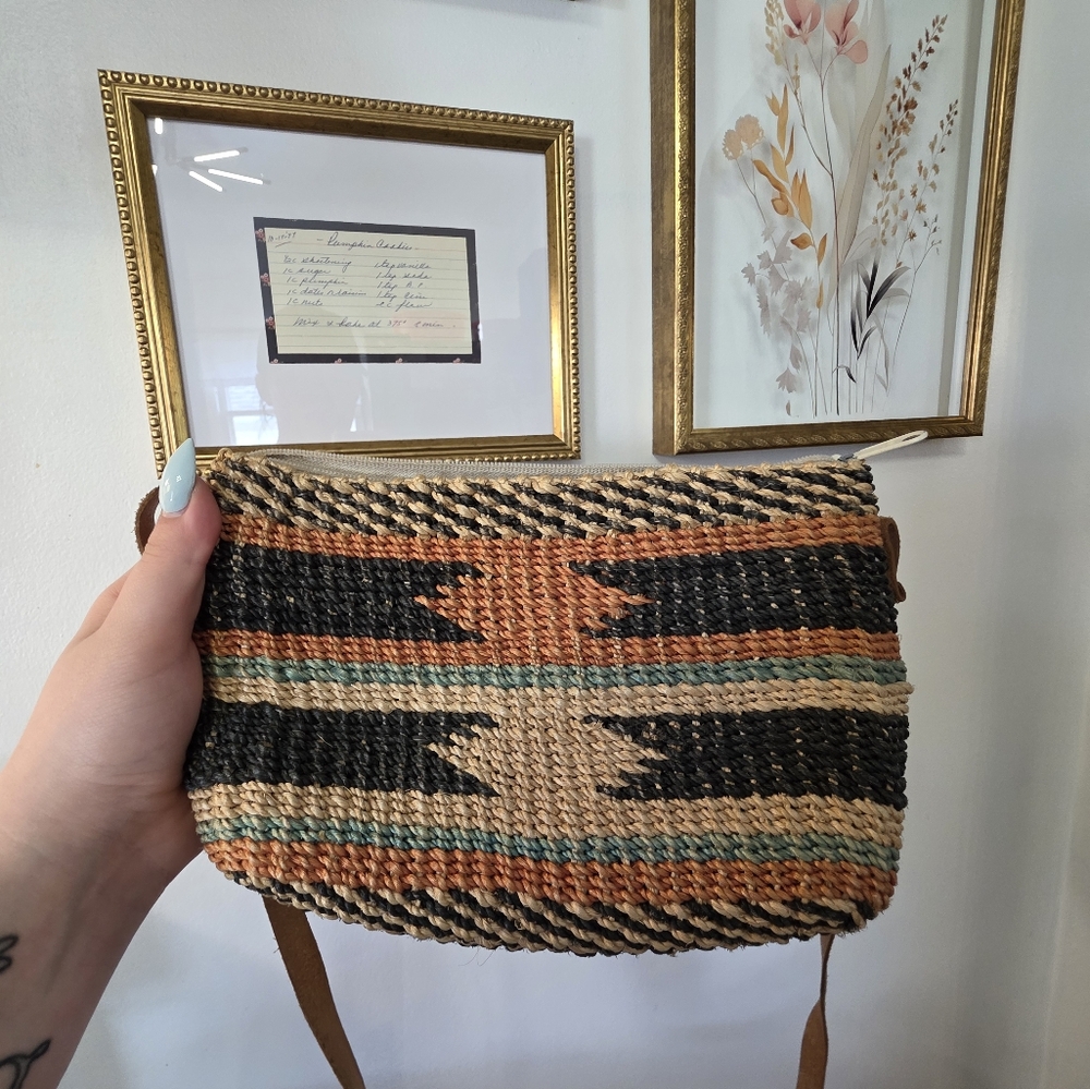 Handwoven Multicolor Crossbody Bag